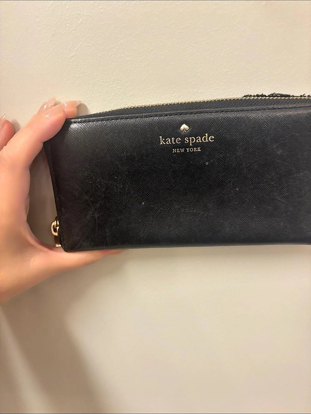 Kate Spade Staci Large Continental Wallet in Black